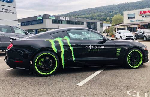 MUSTANG Monster (sponsor officiel)