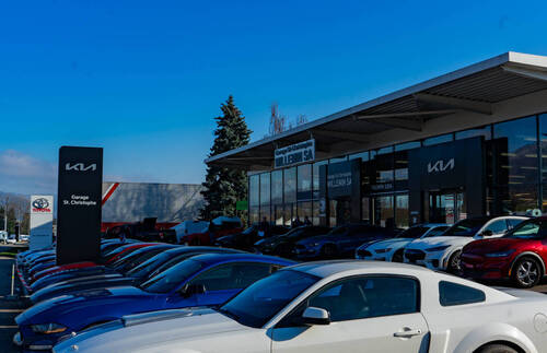 Journée de 1ère présentation européenne de la nouvelle Shelby GT 350 au grage St-Christophe