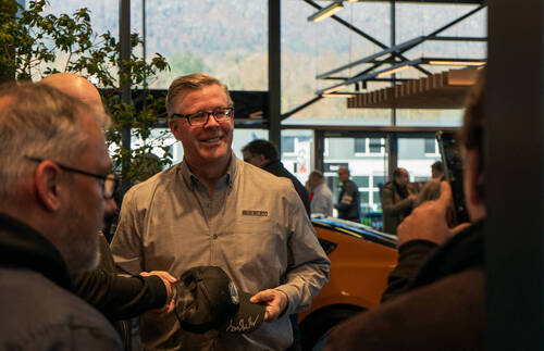Journée de 1ère présentation européenne de la nouvelle Shelby GT 350 au grage St-Christophe