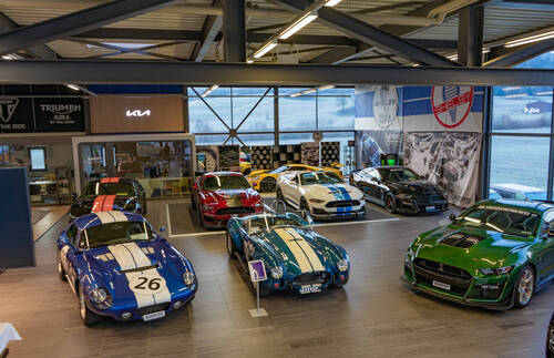 Journée de 1ère présentation européenne de la nouvelle Shelby GT 350 au grage St-Christophe