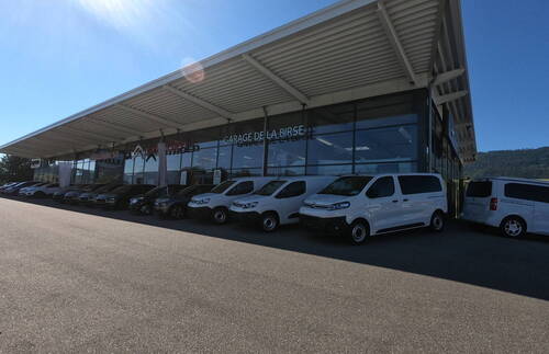 Vitrine garage de la Birse