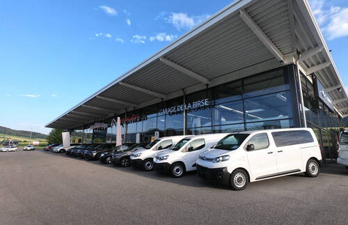 Vitrine garage de la Birse