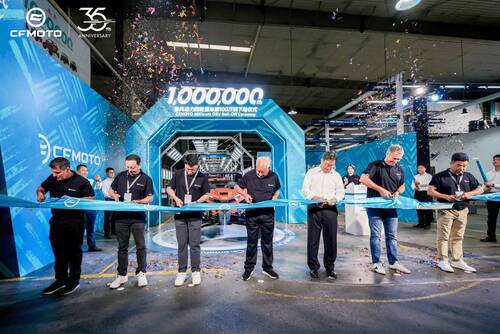 1 000 000 de véhicules produit par CF Moto