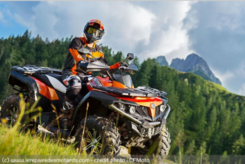 CFMOTO est surtout connu pour ses quads, ici le CForce 550
