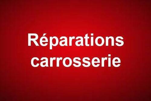 Réparations carrosserie